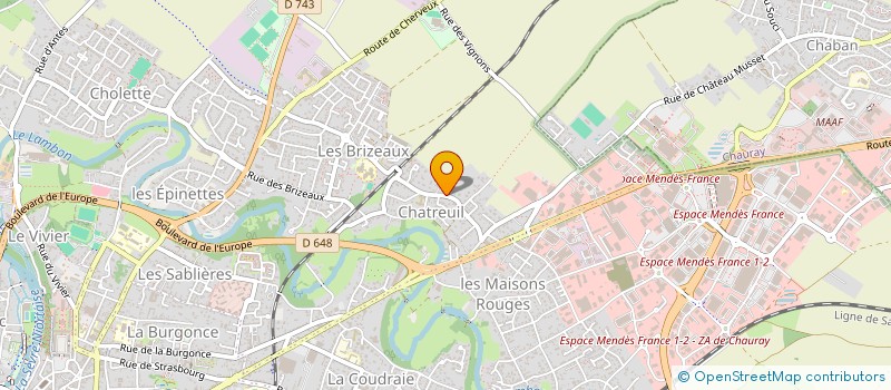 localisation de l'entreprise CARRE D'AS CLUB  NIORT