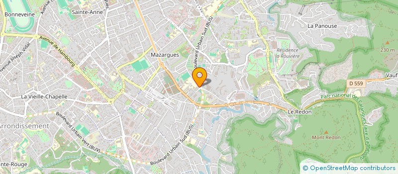 localisation de l'entreprise CARRE D'OR ESTATES à MARSEILLE