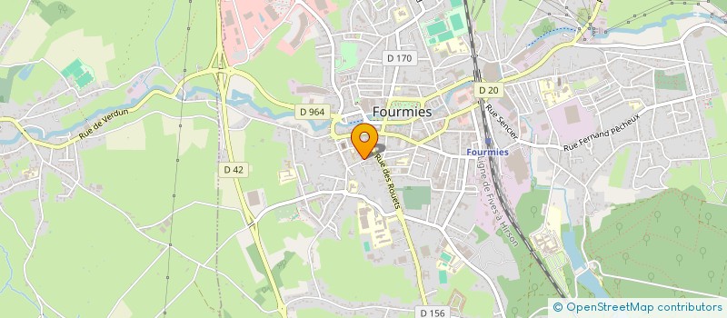 localisation de l'entreprise CARRE DE DAME 4 D  FOURMIES