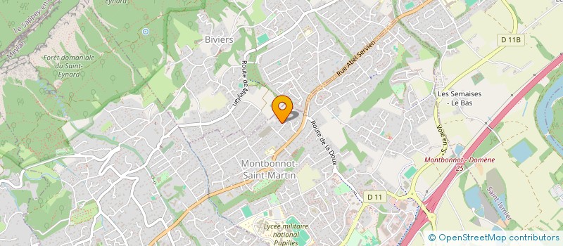 localisation de l'entreprise CARRE DE PHIL  MONTBONNOT-SAINT-MARTIN