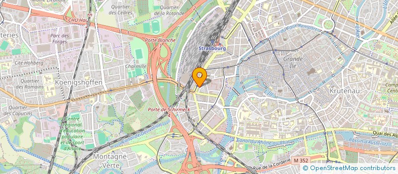 localisation de l'entreprise CARRE DE SAISONS à STRASBOURG