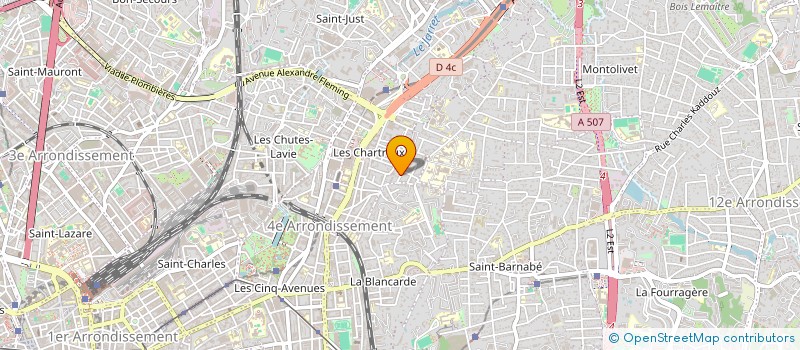 localisation de l'entreprise CARRE DES MARQUES à MARSEILLE