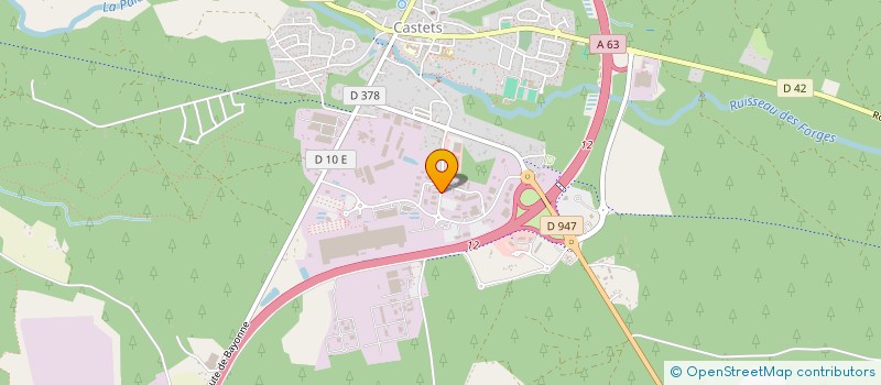 localisation de l'entreprise CARRE DU VOYAGEUR  LA SELLE-EN-LUITRE