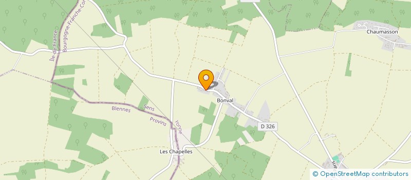 localisation de l'entreprise CARRE FERMIER  VILLETHIERRY