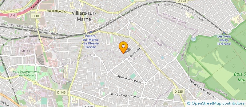 localisation de l'entreprise CARRE FINAL à VILLIERS-SUR-MARNE