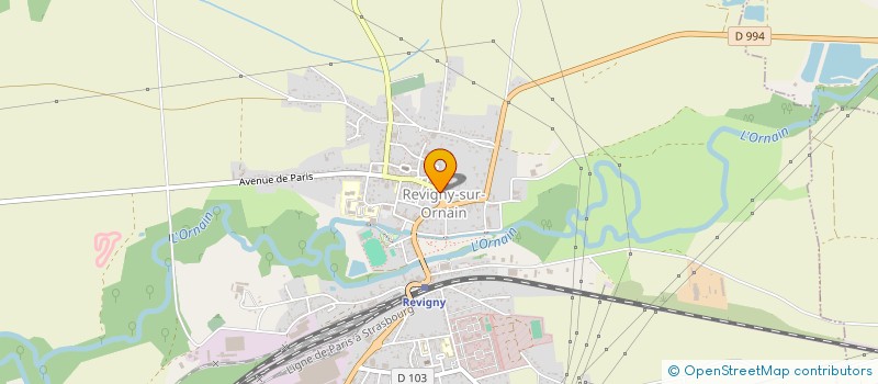 localisation de l'entreprise CARRE GOURMAND à REVIGNY-SUR-ORNAIN