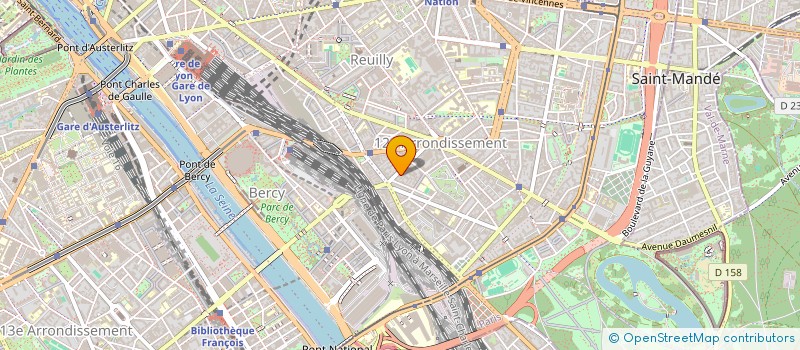 localisation de l'entreprise CARRE HAUSSMANN  PARIS