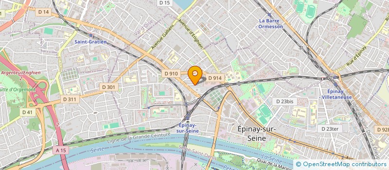 localisation de l'entreprise CARRE IMMOBILIERE à EPINAY-SUR-SEINE