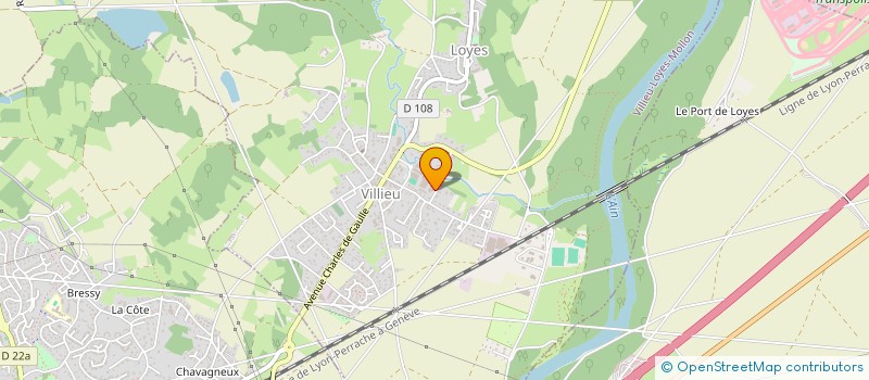 localisation de l'entreprise CARRE INVEST à VILLIEU-LOYES-MOLLON
