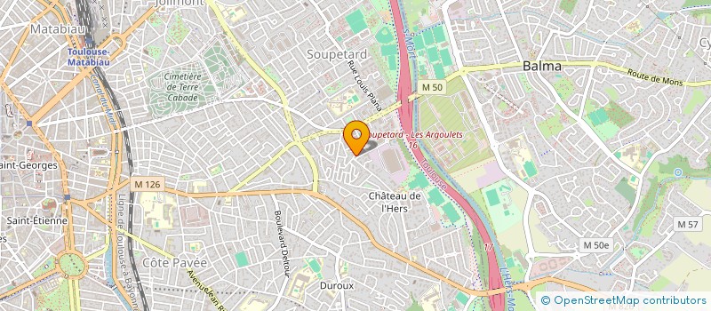 localisation de l'entreprise CARRE JACQUES  TOULOUSE