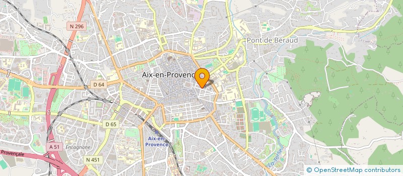 localisation de l'entreprise CARRE JAUNE à AIX-EN-PROVENCE
