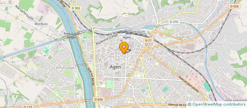 localisation de l'entreprise CARRE LAFAYETTE AVOCATS  AGEN