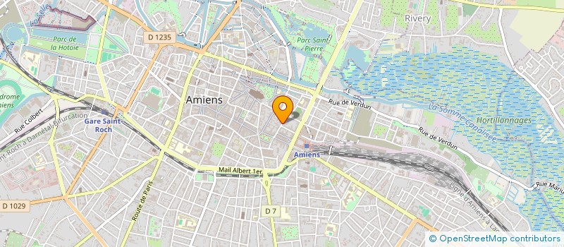 localisation de l'entreprise CARRE LAMARTINE à AMIENS