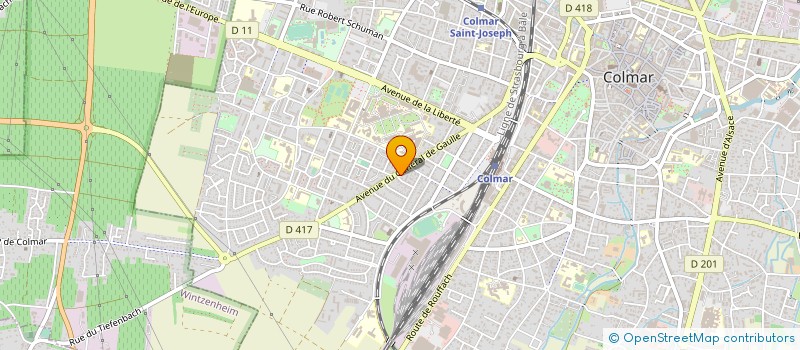 localisation de l'entreprise CARRE LUMIERE  COLMAR