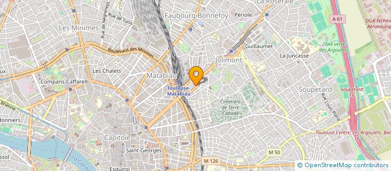 localisation de l'entreprise CARRE MARENGO à TOULOUSE