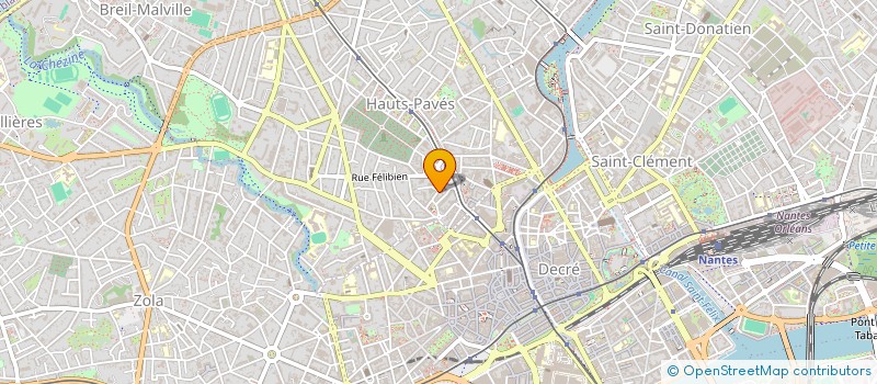 localisation de l'entreprise CARRE MENOU à NANTES
