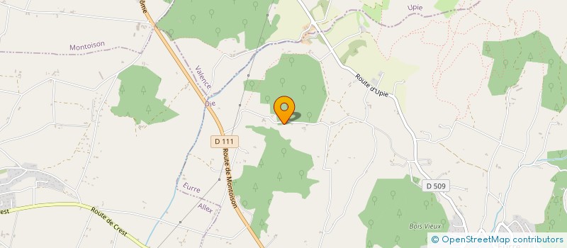 localisation de l'entreprise CARRE METAL  EURRE