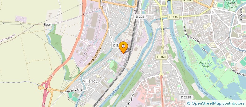 localisation de l'entreprise CARRE MUSIC PUBLISHING  PARIS 17