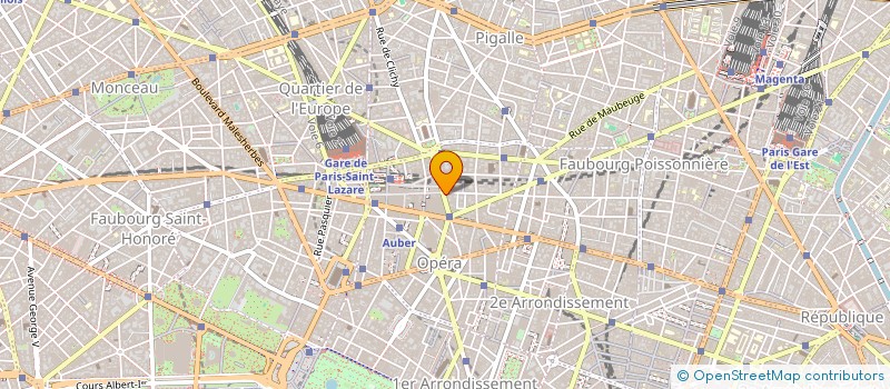 localisation de l'entreprise CARRE OPERA  PARIS