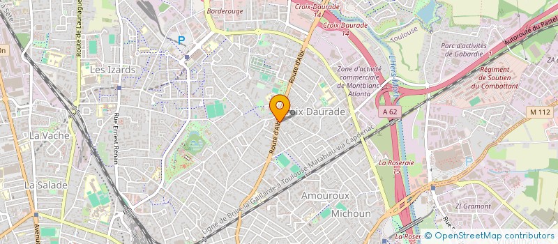 localisation de l'entreprise CARRE PATES à TOULOUSE