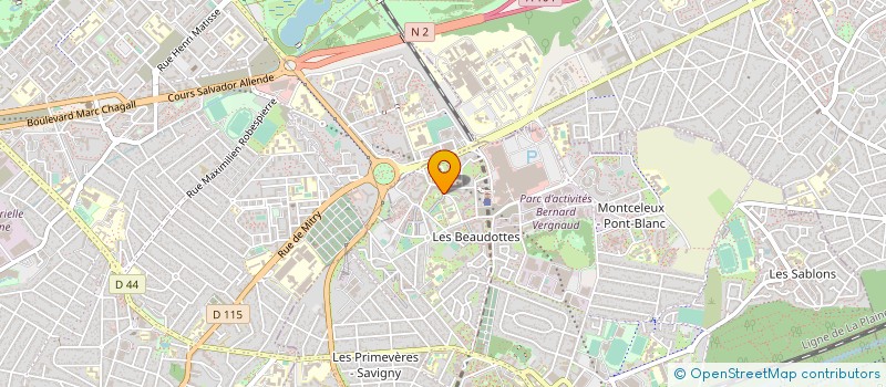 localisation de l'entreprise CARRE POTAGER à SEVRAN