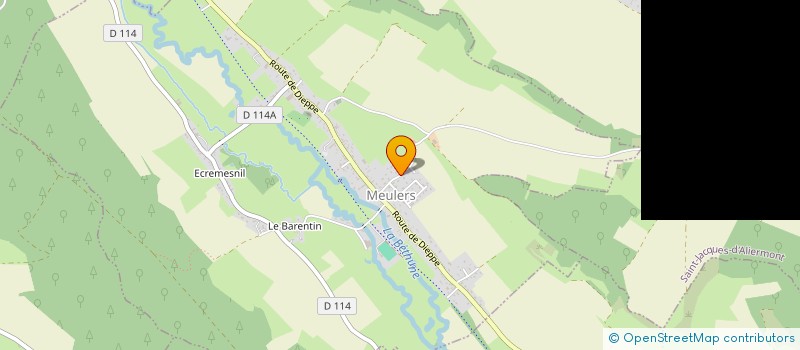 localisation de l'entreprise CARRE ROND  MEULERS