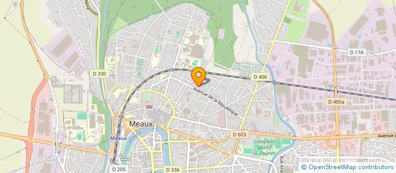 localisation de l'entreprise CARRE SAINT ETIENNE à MEAUX