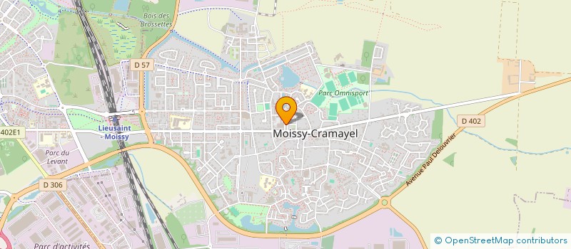 localisation de l'entreprise CARRE SENART IMMOBILIER à MOISSY-CRAMAYEL