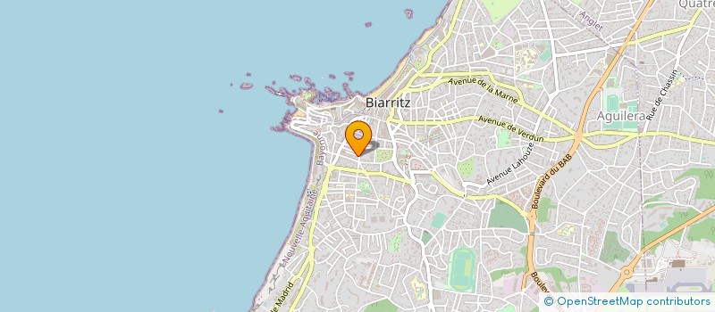 localisation de l'entreprise CARRE SERVICES à BIARRITZ