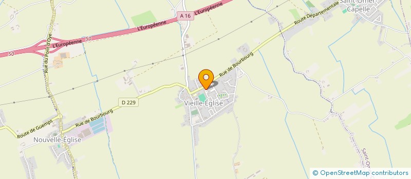 localisation de l'entreprise CARRE SOINS SANTE  VIEILLE-EGLISE