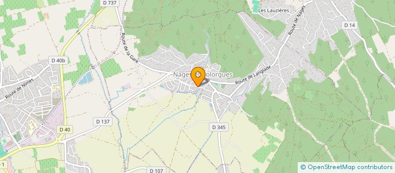 localisation de l'entreprise CARRE SUD à NAGES-ET-SOLORGUES