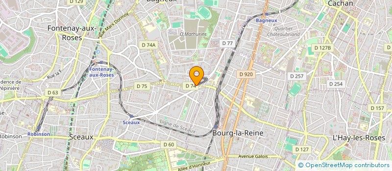 localisation de l'entreprise CARRE VERT JARDINS  CHENNEVIERES-SUR-MARNE