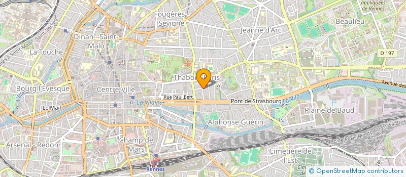 localisation de l'entreprise CARRE VIP à RENNES