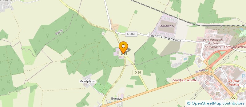localisation de l'entreprise CARREAUX à JONQUIERES