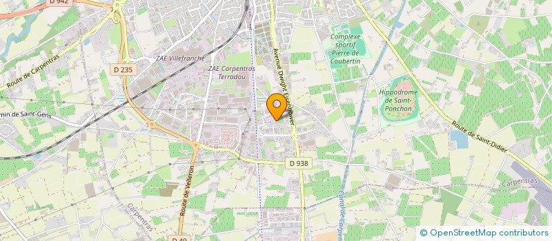 localisation de l'entreprise CARREAUX DEPOT  CARPENTRAS