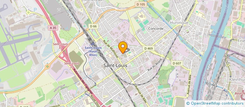 localisation de l'entreprise CARREAUX RENOV  SAINT-LOUIS