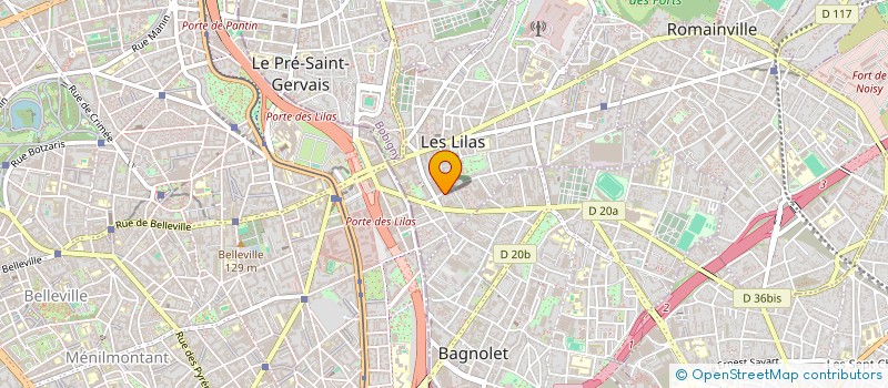 localisation de l'entreprise CARREAUX SUR CARREAUX à LES LILAS