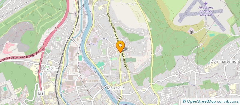 localisation de l'entreprise CARREE  MALZEVILLE