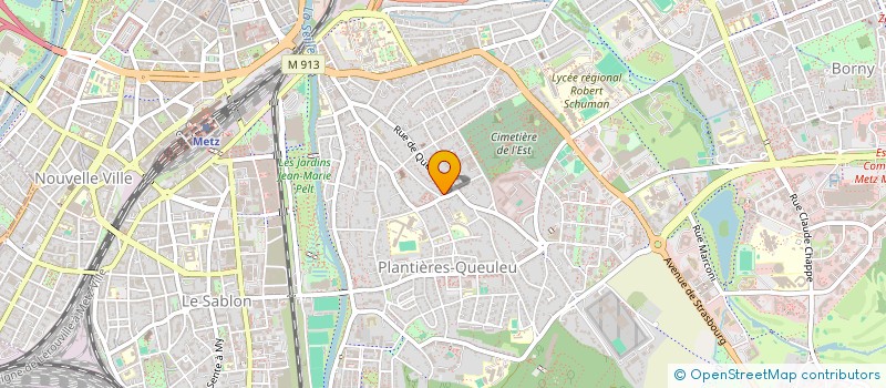 localisation de l'entreprise CARREFMAXIMIN  METZ