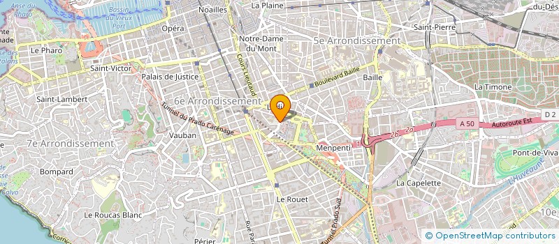 localisation de l'entreprise CARREFOUR AMITIE PROVENCE MEDITERRANEE à MARSEILLE