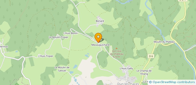 localisation de l'entreprise CARREFOUR DE DUN  DUN-LES-PLACES