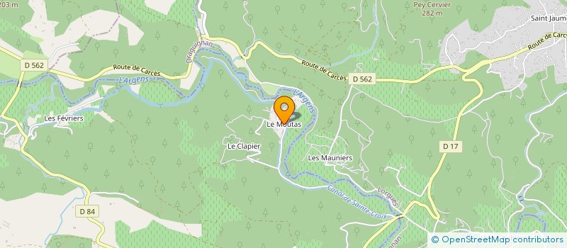 localisation de l'entreprise CARREFOUR DE L EUROPE  CABASSE