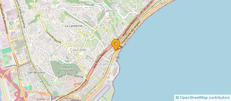 localisation de l'entreprise CARREFOUR DE LA FISCALITE ET DE LA COMPTABILITE  NICE