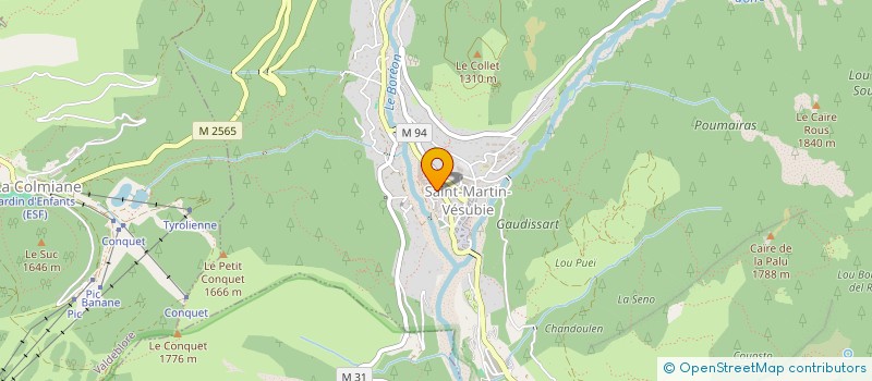 localisation de l'entreprise CARREFOUR DES ENTREPRENEURS  SAINT-MARTIN-VESUBIE