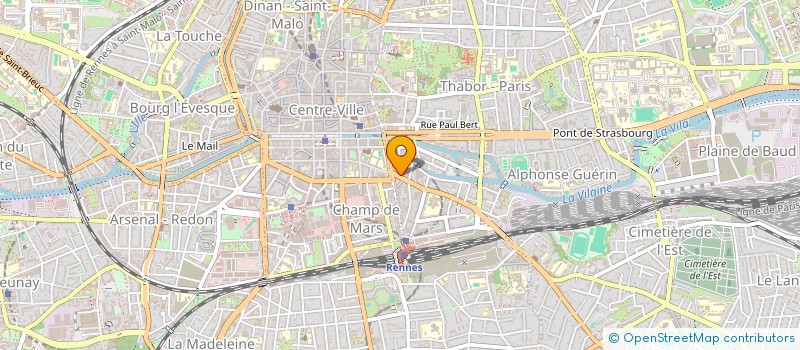 localisation de l'entreprise CARREFOUR DES REGIONS D EUROPE  RENNES