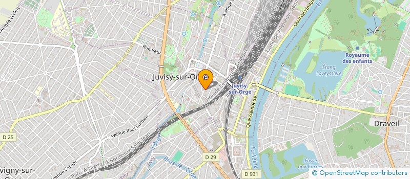 localisation de l'entreprise CARREFOUR DES SAVOIRS DE CONSULTANTS ET ANALYSTES DES POLITIQUES PUBLIQUES à JUVISY-SUR-ORGE