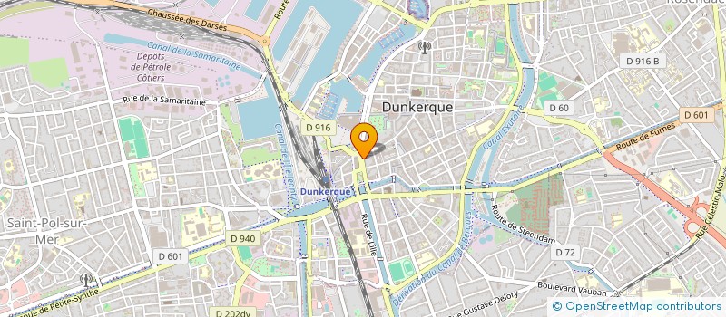 localisation de l'entreprise CARREFOUR DES SOLIDARITES à DUNKERQUE