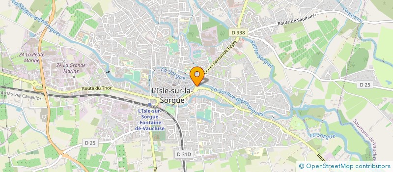 localisation de l'entreprise CARREFOUR DU CITOYEN à L'ISLE-SUR-LA-SORGUE