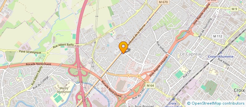 localisation de l'entreprise CARREFOUR EUROPEEN MEUBLE à WASQUEHAL