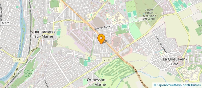 localisation de l'entreprise CARREIRA MONICO SERGE  ORMESSON-SUR-MARNE